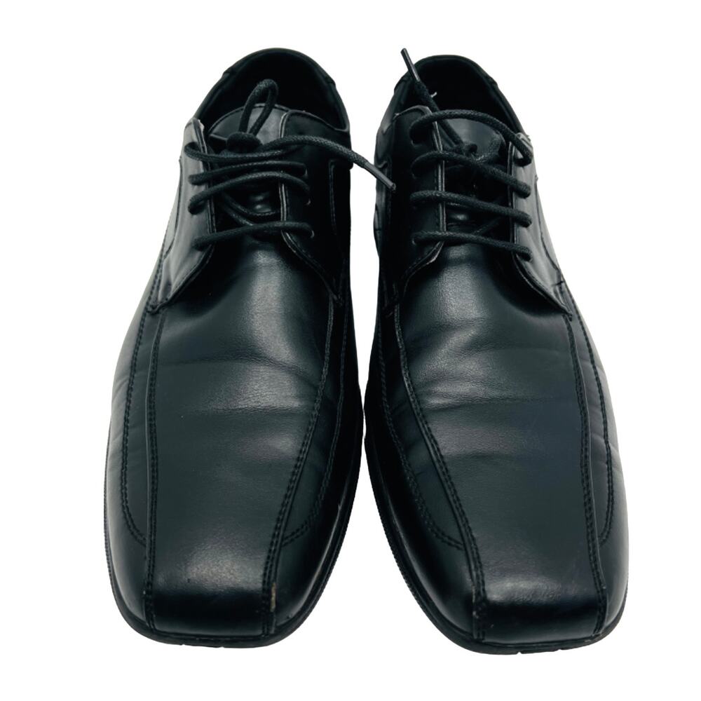 Dress Shoes Amali Mens 10 Black Upper Derby Square Toe